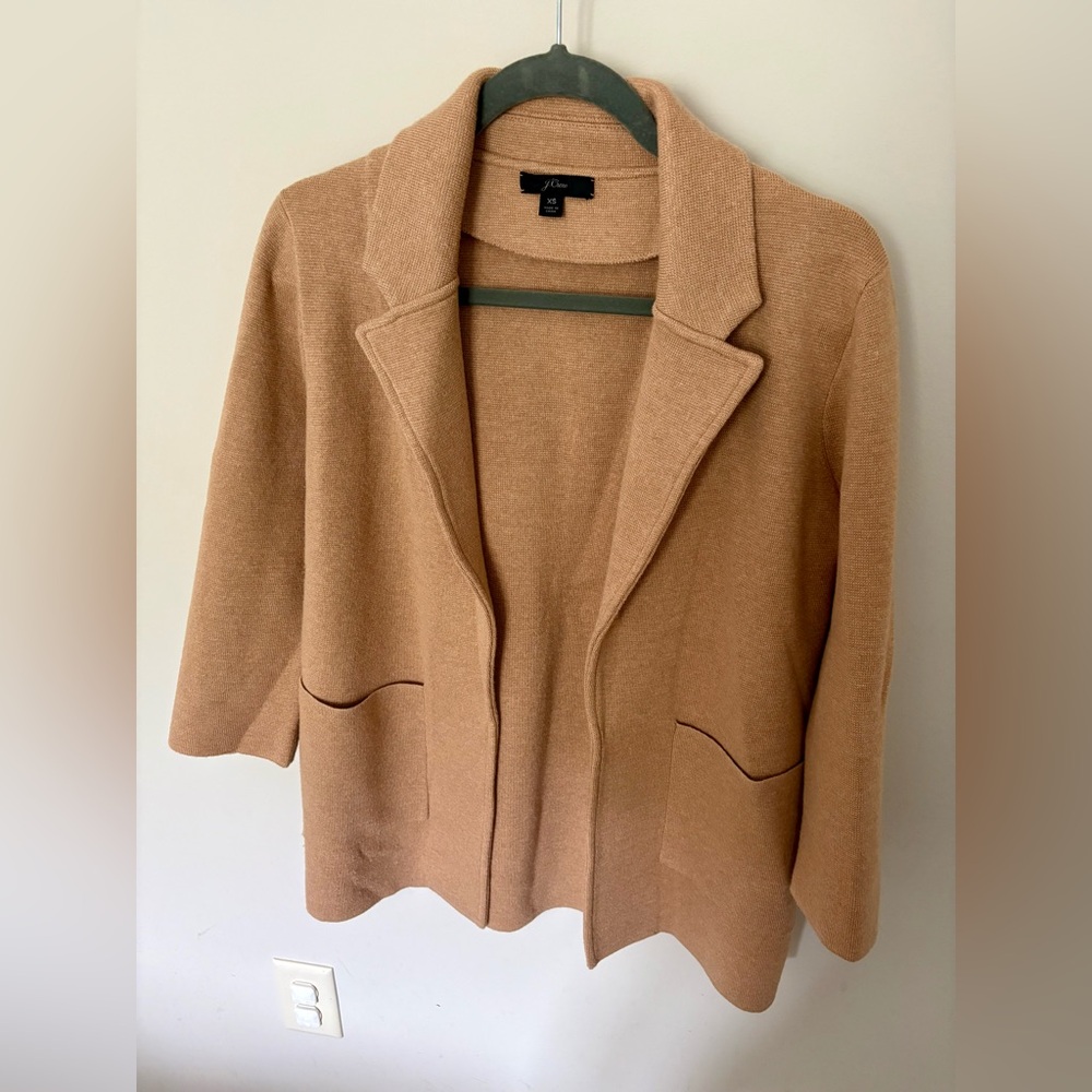 J. Crew Women's Camel Blazer